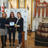 Festa dei Circoli: premiato il Park Tennis Genova per la promozione in A1 femminile